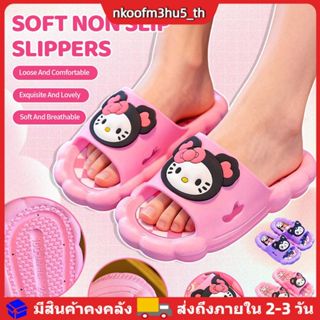 รองเท้าแตะเด็กผู้หญิงลายการ์ตูนกันลื่น นุ่ม ระบายอากาศได้ดี …