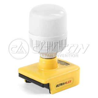 DELTON ไฟ หลอดไฟ ไร้สาย LED 12W รุ่น DM-27EL ขั้ว E27 ใช้งานร่วมกับแบตเตอรี่ เดลตัน UltraFlex และ TURBO FORCE
