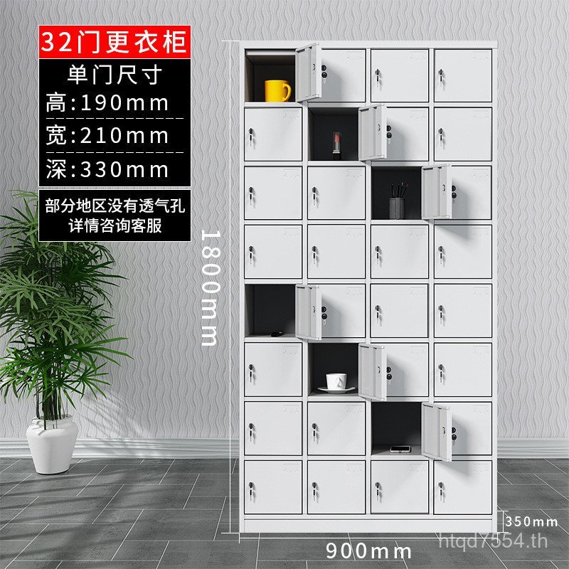 Locker หกประตูเก้าประตู Workshop Tin Staff Locker ตู้รองเท้าตู้ Locker โรงงาน Locker เข็มขัดเก็บหอพั