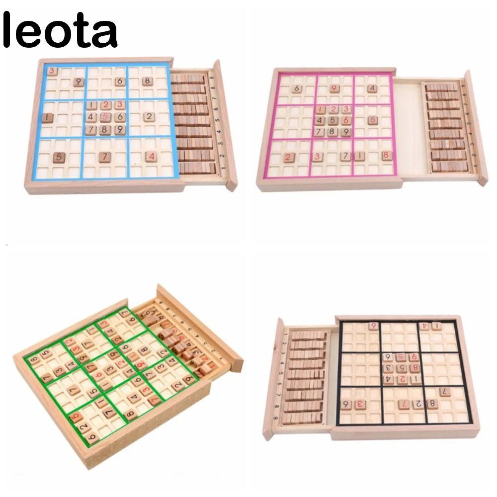 LEOTA Sudoku Crosswords ของเล่น, Sudoku การศึกษาหมากรุก Sudoku, หมากฮอสตารางเกมพับหมายเลขวางเกมของเล