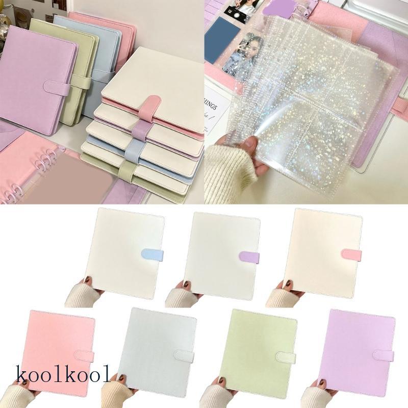 Kool หนัง Notebood Planner สําหรับ Budget Planner Scrapbooking การ์ดอัลบั้ม