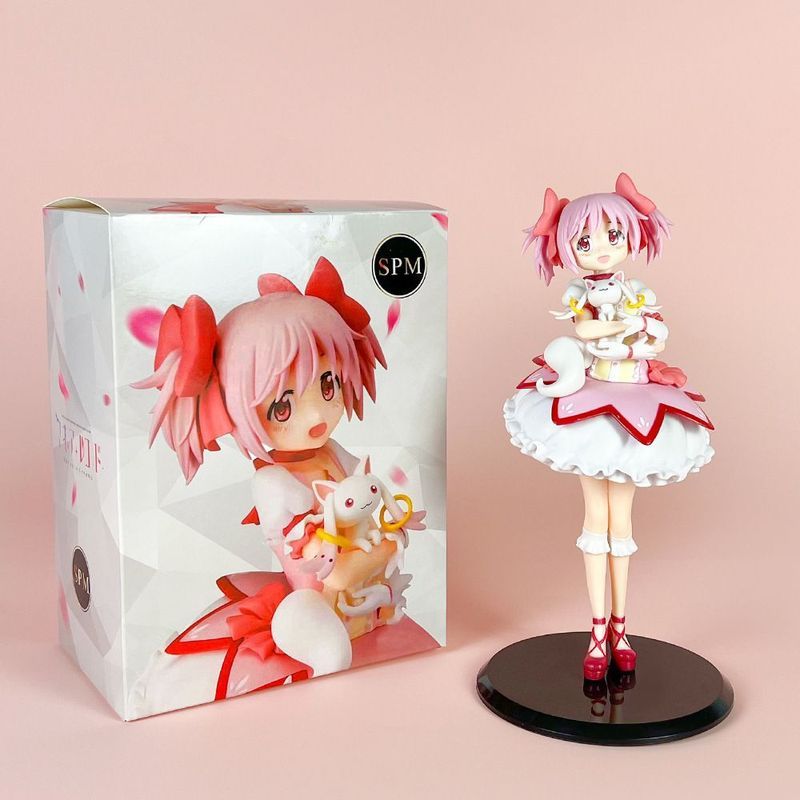 【พร้อมส่ง】madoka magica figure akemi homura kaname madoka tomoe mami miki sayaka charlotte puella ma