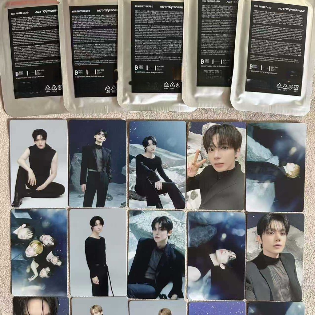 5-6 ชิ้น Soobin YEONJUN ไม่มีฉลาก PART 01 Photocards The Star Chapter TOGETHER Starkissed Love Langu