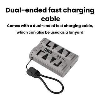 DIYMORE DIY Kit สําหรับ 2x 21700 แบตเตอรี่ One-Click แบตเตอรี่ Swap 22.5W Fast Charging Dual Mode รองรับสําหรับ Low Current