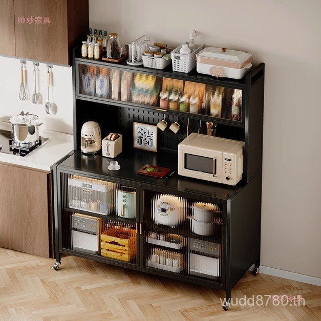 ตู้เก็บของอุปกรณ์ Living Rock Rack Storage Rack Storage Mobile Cabinet Baby Storage Rack Board ตู้คร