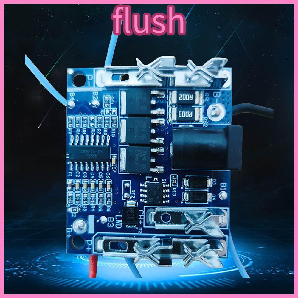 FLUSH 5S BMS 20A แผงวงจรป้องกันแบตเตอรี่ลิเธียม 18/21V สำหรับเครื่องมือไฟฟ้า