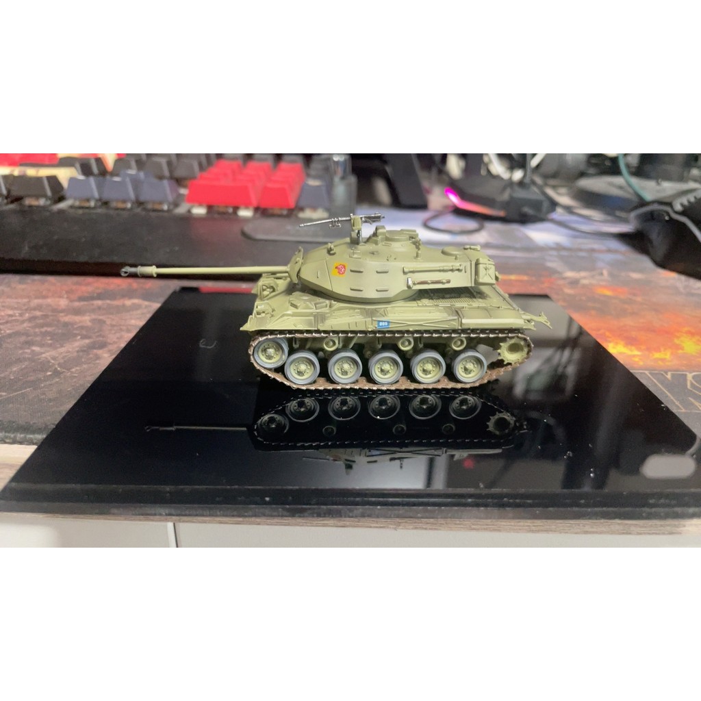 HM HG5308 เบลเยียมกองทัพ M41A3 โมเดลรถถังเบา 1/72