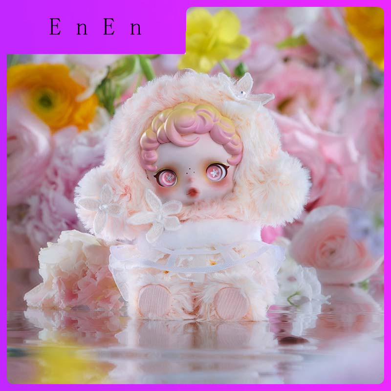 POPMART SKULLPANDA POPMART SKULLPANDA POPMART Series ตุ๊กตาผ้ากํามะหยี่ ของขวัญจี้กล่องลึกลับ