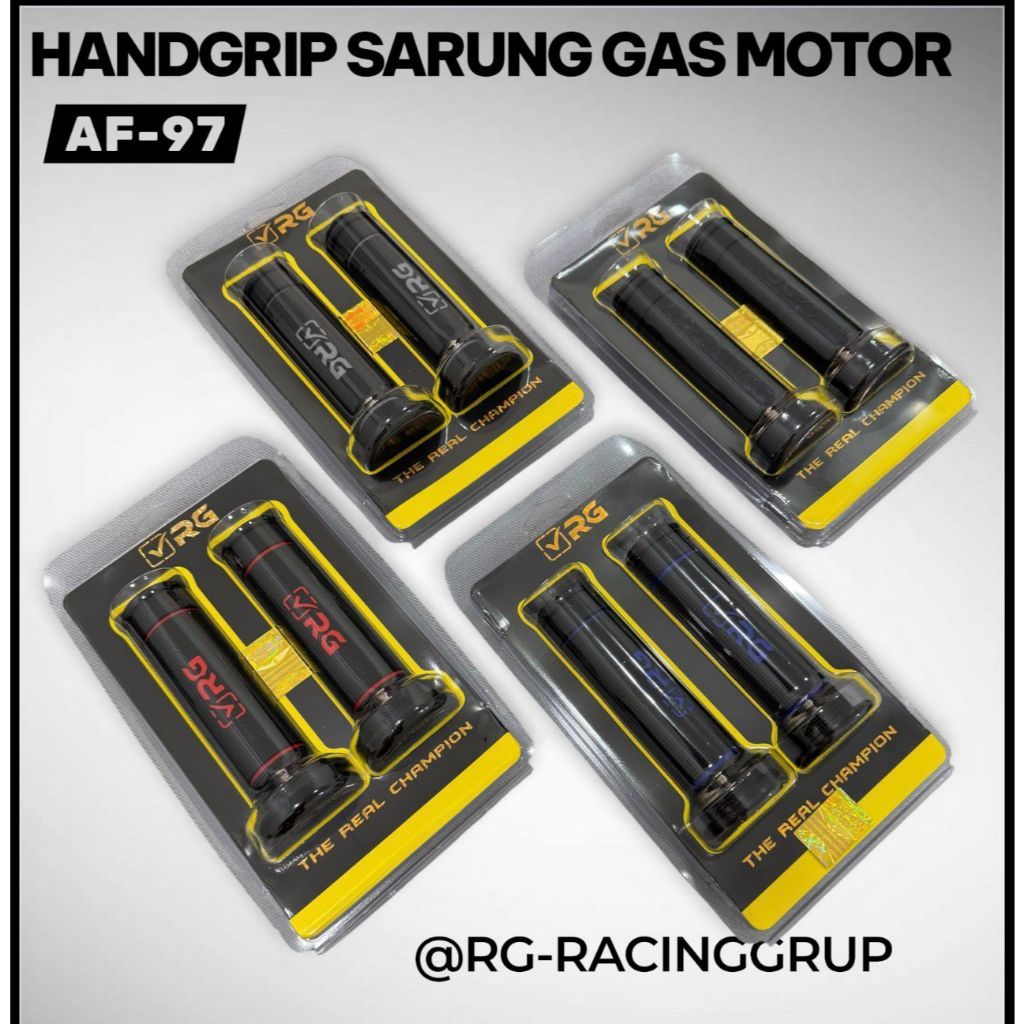 Handgrip Hand Grip line Handat Bulu Universal รถจักรยานยนต์ทุกชนิดสามารถยี่ห้อ RG racing AF 97 Racin
