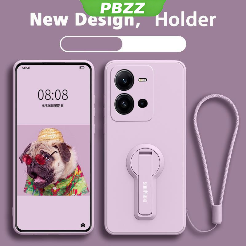 PBZZ FOR เคส ปลอก VIVO Y35 4g 2022 โทรศัพท์กรณี softcase ซิลิโคนเหลวป้องกันเรียบกันกระแทกกันชนปกการออกแบบใหม่360 ° กับผู้ถือ ytxzzj01 ราคา ถูกที่สุด ดีลบีเคเค แกลเลอรีภาพที่ 3