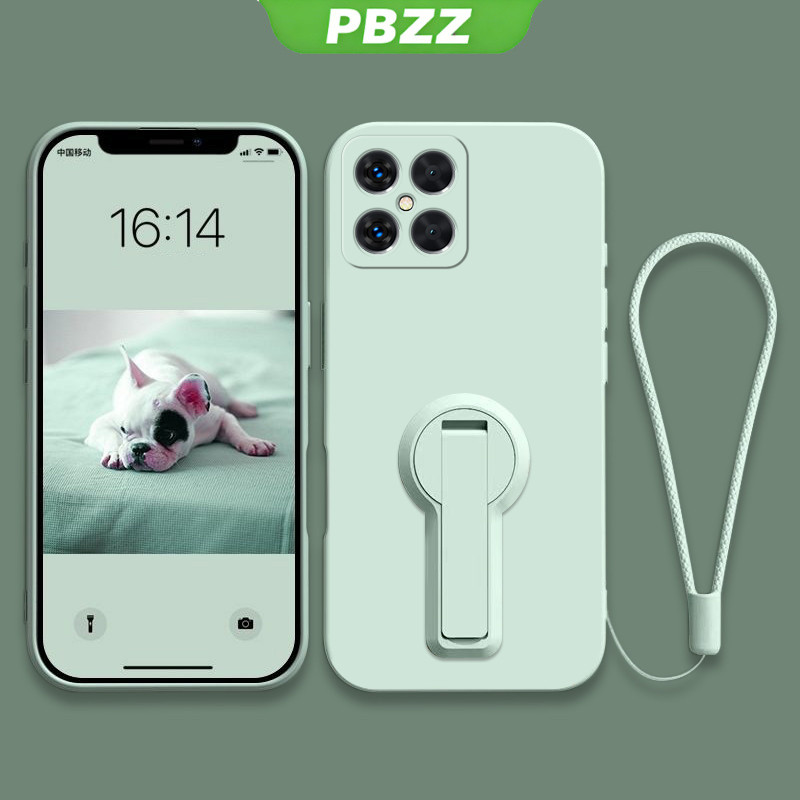 PBZZ สําหรับ Honor x6c x6a x8c x6b x7c x7b x7a x8b x8a 5g x5b plus HONOR 200 400 pro 400 lite 5g เคสโทรศัพท์ Softcase ซิลิโคนกันกระแทกฝาครอบออกแบบใหม่ 360° พร้อมตัวยึด YTXZJ01