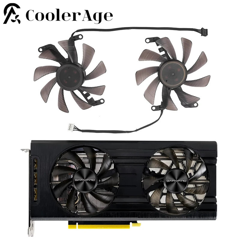 พัดลมการ์ดจอสําหรับ Gainward RTX 3060 3060 Ti Ghost 85MM TH9215S2H-PAA04 RTX3060 RTX3060Ti กราฟิกการ