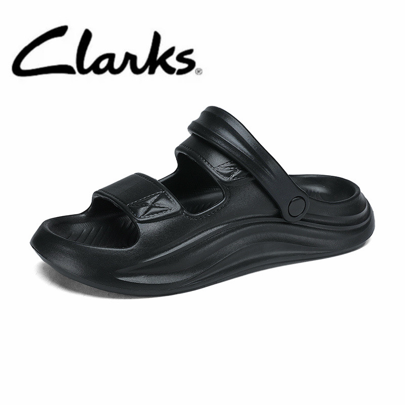 Clarks รองเท้าผู้ชาย Clarks รองเท้าผู้ชาย Clarks รองเท้าแตะบุรุษสุภาพสตรีรองเท้ารองเท้าแบน Clarks รอ