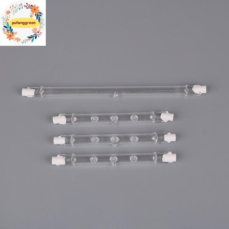Pufanggreat โคมไฟ 70-1000W Double Ended Linear R7s หลอดไฟฮาโลเจน AC220-240V ตกแต่งในครัวเรือน R7s หล