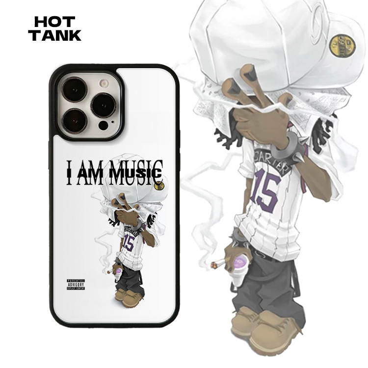 เคส 425 degree 425 degree case Playboi carti เคสโทรศัพท์มือถือ I AM MUSIC เหมาะสําหรับ Apple16潮流15pr