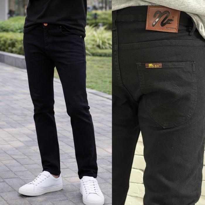 กางเกงยีนส์ผู้ชาย ทรงกระบอกเล็กผ้ายืด MF - 3สี (28-36)  Men Jeans (601/3) 1.4
