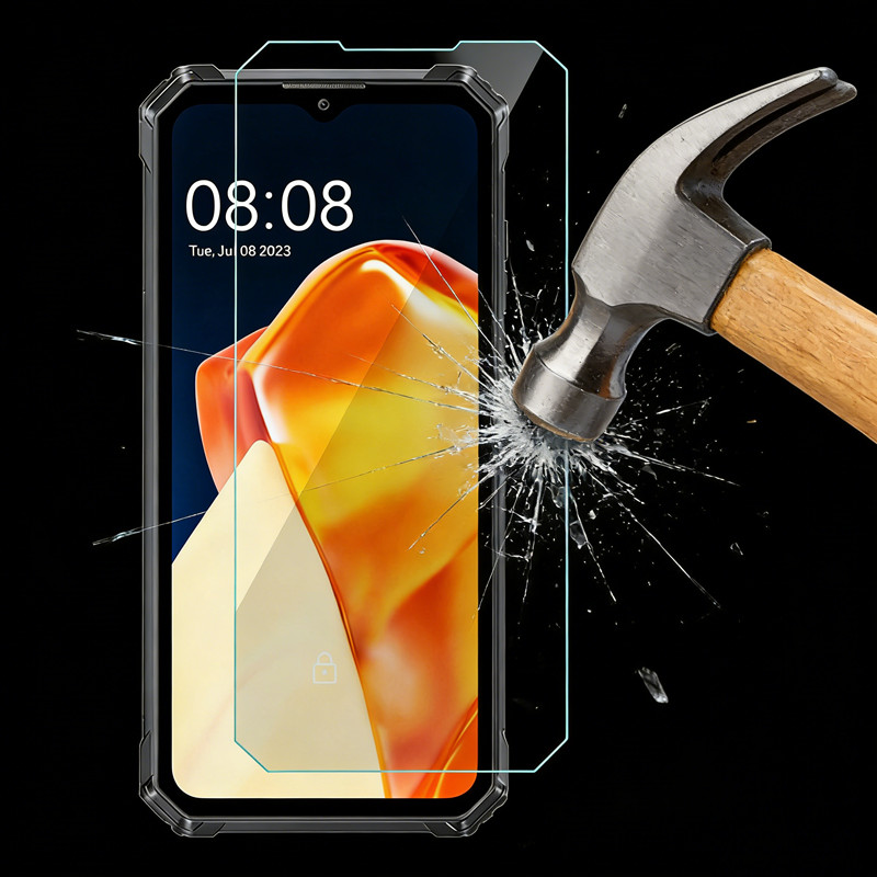 กระจกนิรภัยสําหรับ Oukitel G1 ฟิล์มกันรอยหน้าจอป้องกัน