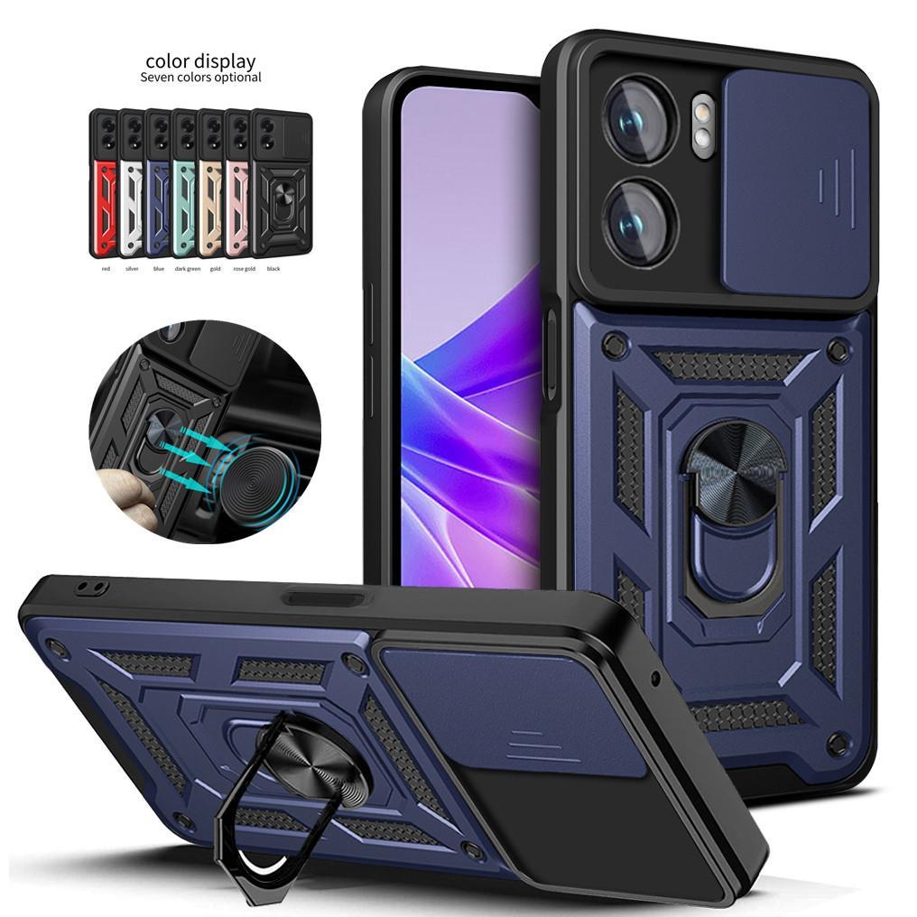 เลนส์หน้าต่างบานเลื่อนเกราะเคสโทรศัพท์เหมาะสําหรับ OPPO A80 A40 M A60 A79 A78 A58 A38 A18 A98 A77 A5