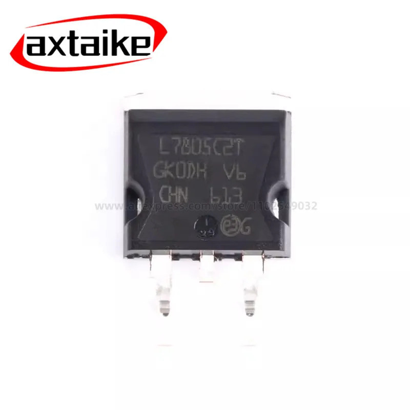 10PCS L7805CD2T-TR L7805CD2T L7805C2T 7805 SMD TO263 L7805 7808 7809 7812 7815 7905 7912 7915 CD2T บ
