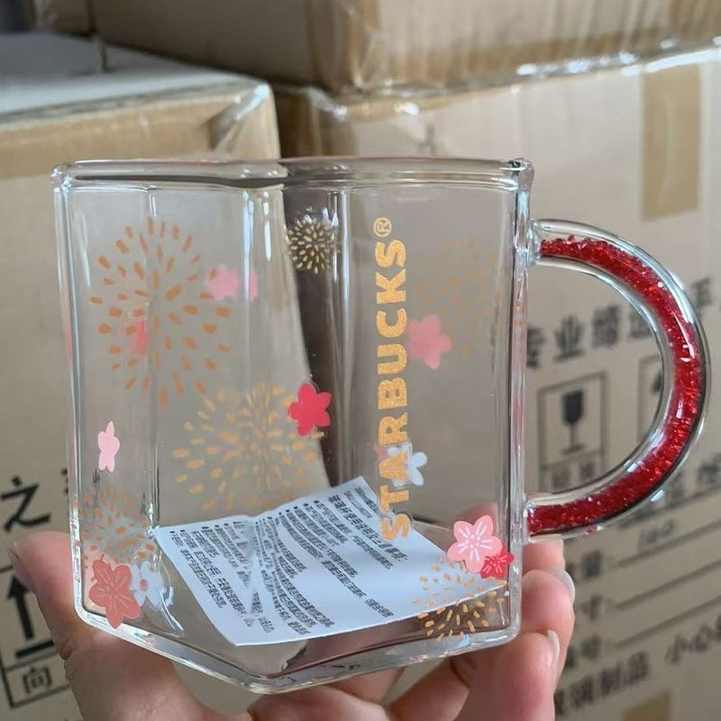 2026Starbuck-Coffee Cup Bloom Mug แก้วน้ํา