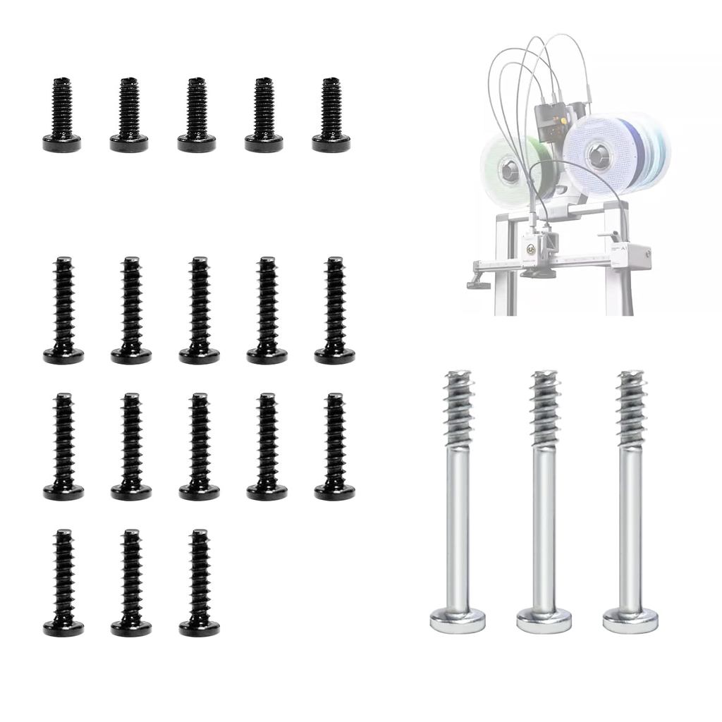 Original Bamboo Lab A1/A1Mini Screws Kit- AMS lite Top Mount Screws Package 3D Printer Accessories