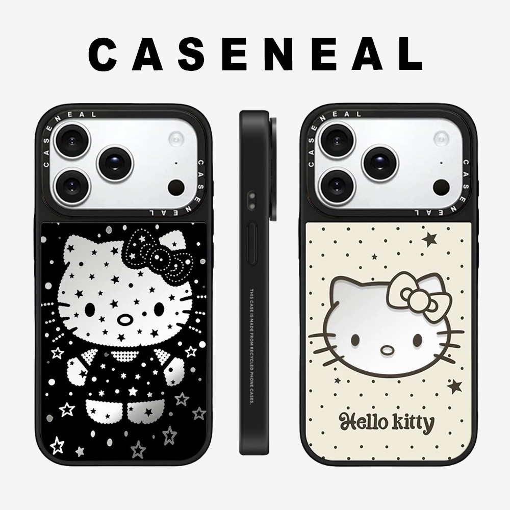 Drop proof CASENEALเคสโทรศัพท์สําหรับiPhone 17ProMax 17pro 17 air 16promax 16 15promax 15 14promax 13 13Promaxเคสแข็งน่ารักKitty 12PromaxกรณีiPhone 11คุณภาพสูง