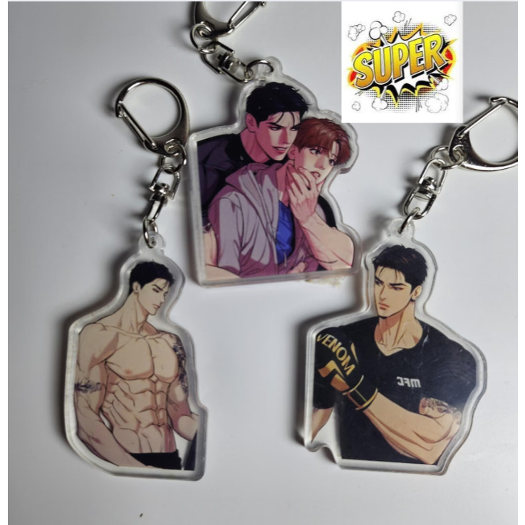 PRE พวงกุญแจอะคริลิค เกาหลี Manhwa BL