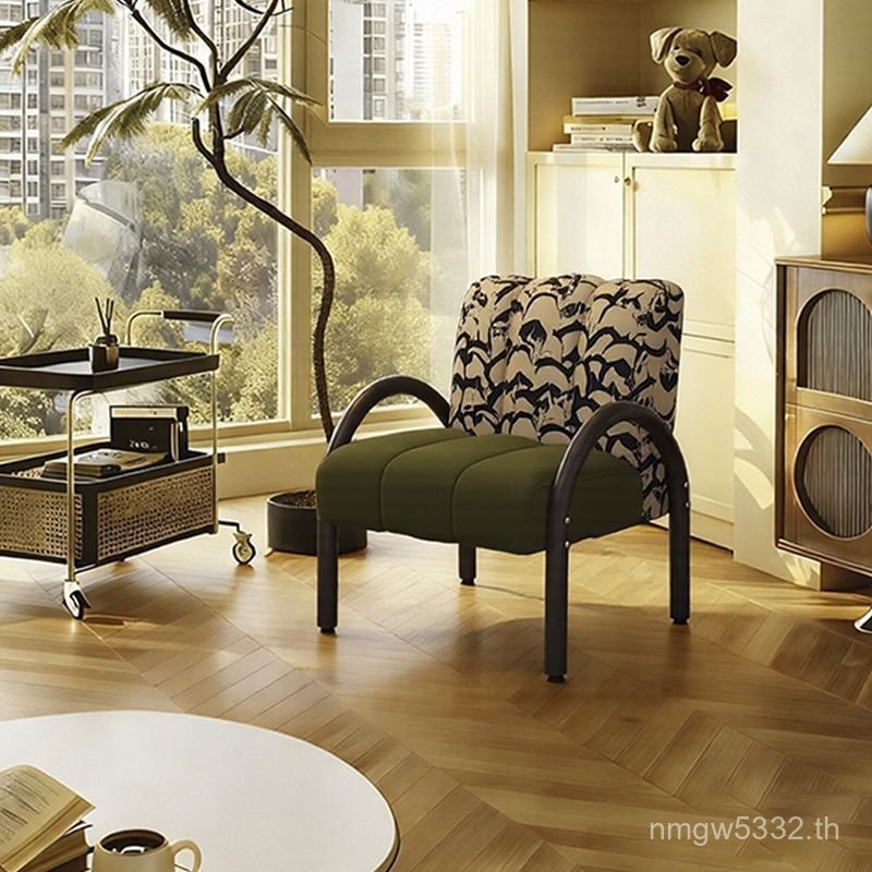 Designer Lazy Leisure เก้าอี้เดี่ยวยุคกลาง B & B เก้าอี้ระเบียงสีแดงห้องนั่งเล่น Creative Hotel Netw