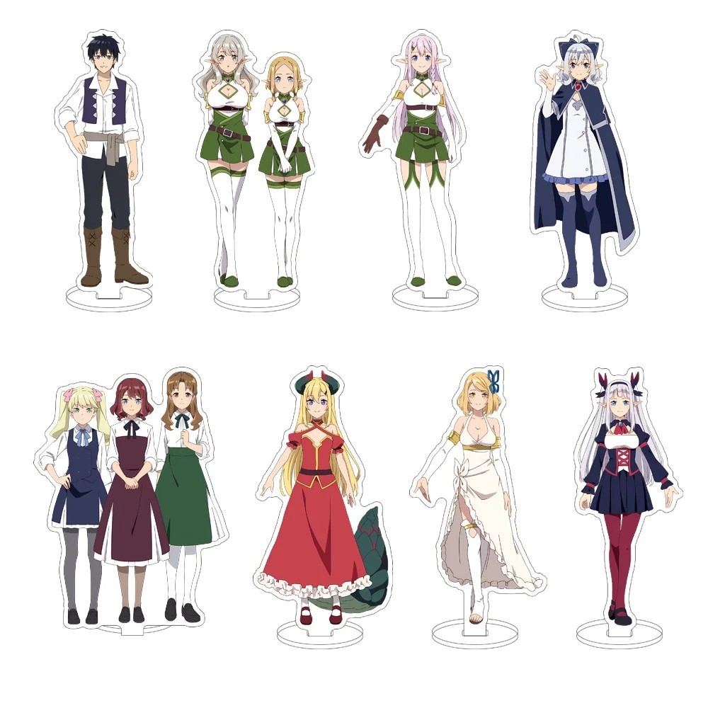 อะนิเมะ Standee รุ่น Farmer Life of Another World Isekai Nonbiri Nouka micha อะคริลิคตกแต่งตารางระดั