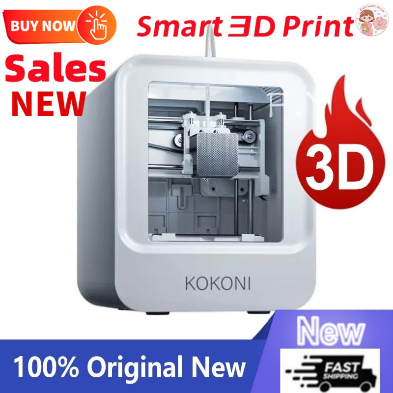 KOKNI เครื่องพิมพ์ 3D มัลติฟังก์ชั่นในครัวเรือนเดสก์ท็อปขนาดเล็กสมาร์ท APP ควบคุม 3D เครื่องพิมพ์รุ่