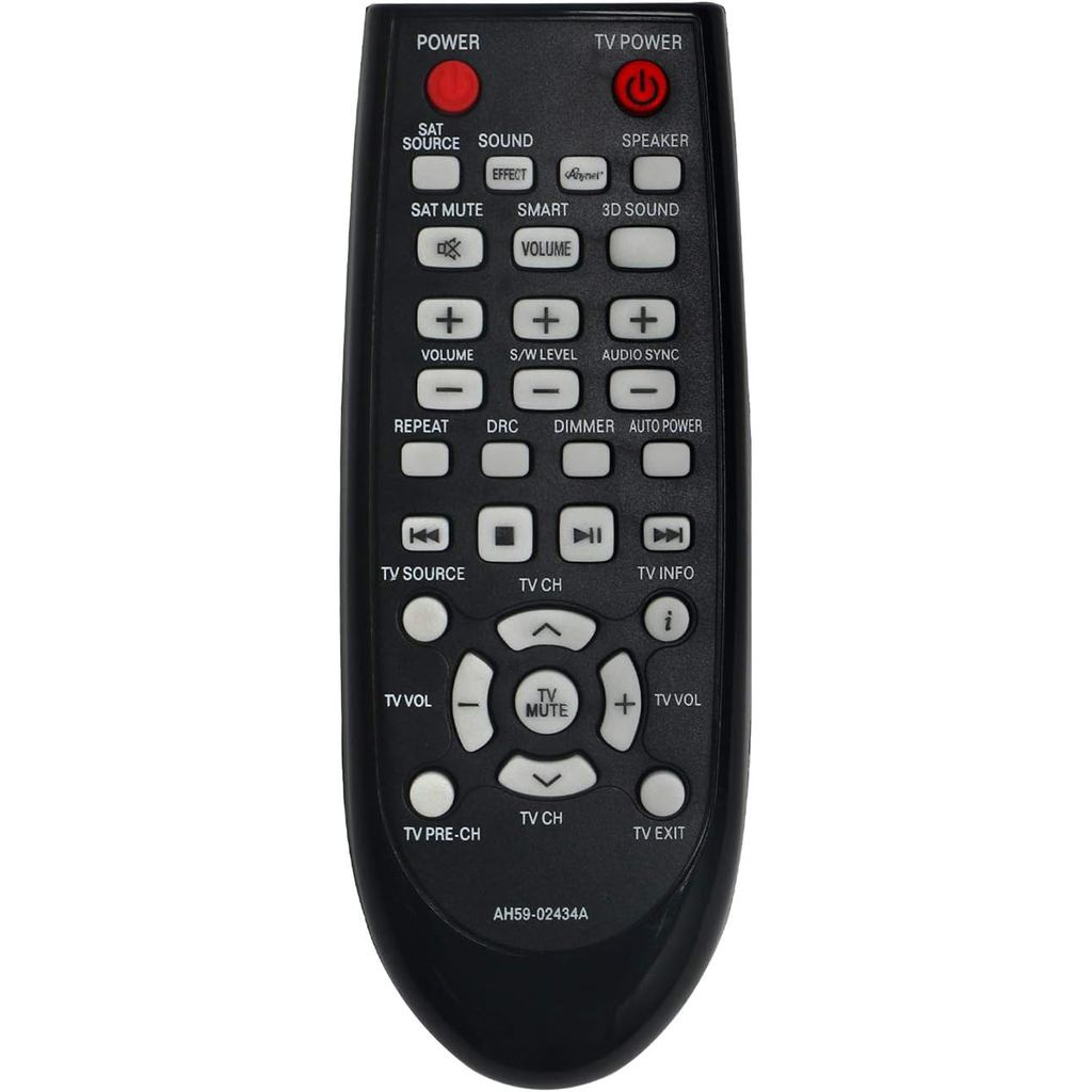 AH59-01234A เปลี่ยนรีโมทคอนโทรล Soundbar AH5902434เหมาะสําหรับ Samsung Sound Bar ลําโพงระบบ HW-E450 