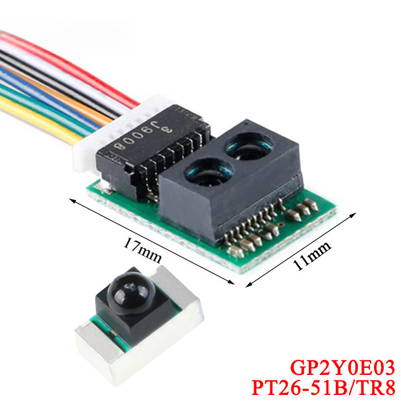 GP2Y0E03 IR เซ็นเซอร์ระยะทาง 4-50 ซม.อินฟราเรดตั้งแต่โมดูลความแม่นยําสูง I2C IIC เอาต์พุตสําหรับ Ard