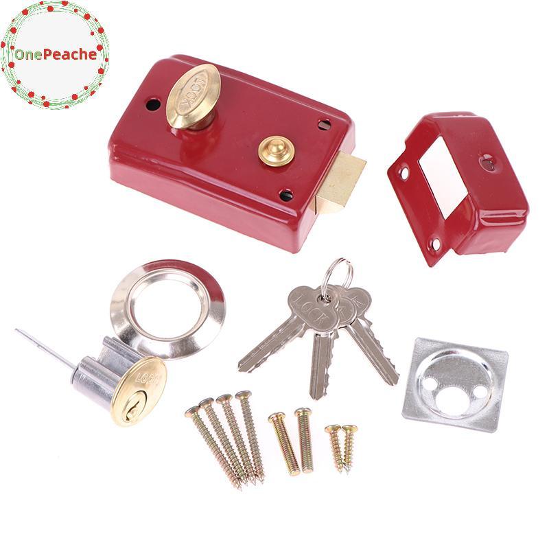 OnePeache Anti-Theft Home Strong Universal Heavy-Duty Door Lo Lo Lo ในร่ม Mortise Lo TH
