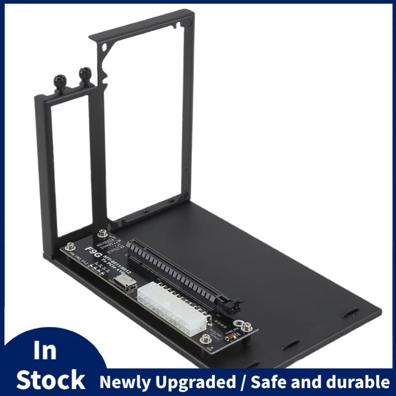 F9G OCuLink อินเทอร์เฟซภายนอกกราฟิกการ์ดขยาย Dock ATX ประเภทเปิด PCIe4.0 64Gbps การถ่ายโอนข้อมูลความ