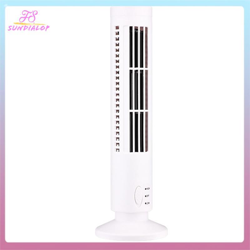 [sundialop.th] ใหม่ USB Tower Fan Bladeless Fan Tower พัดลมไฟฟ้าเครื่องปรับอากาศแนวตั้งขนาดเล็ก พัดล