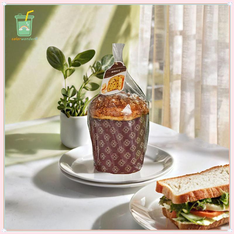 [สี] ถาดกระดาษ แม่พิมพ์ Dove Pastry Bread เค้กกล่อง Paaging เค้กตกแต่งคริสต์มาส Holiday Party ครัวเบ