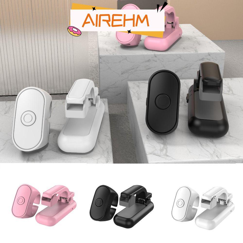 AIRE1HM E-book Page Turner, Remote 2-in-1 Page Turner Remote, Lightweight ABS Record Triggers สําหรั