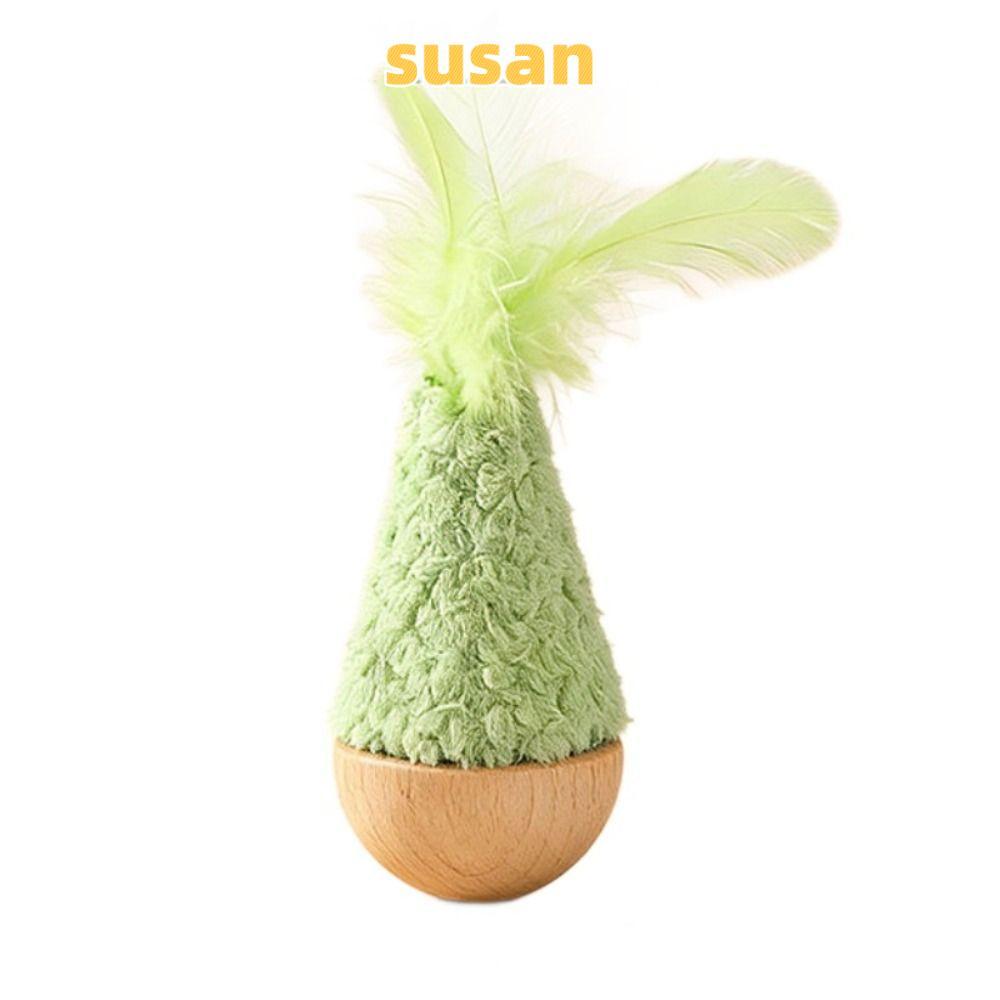 SUSAN ของเล่นแมวแบบโต้ตอบ, Wobbler ออกแบบปลอดสารพิษ Tumbler Wobbler ของเล่น, Creative น่าสนใจ Bite-p