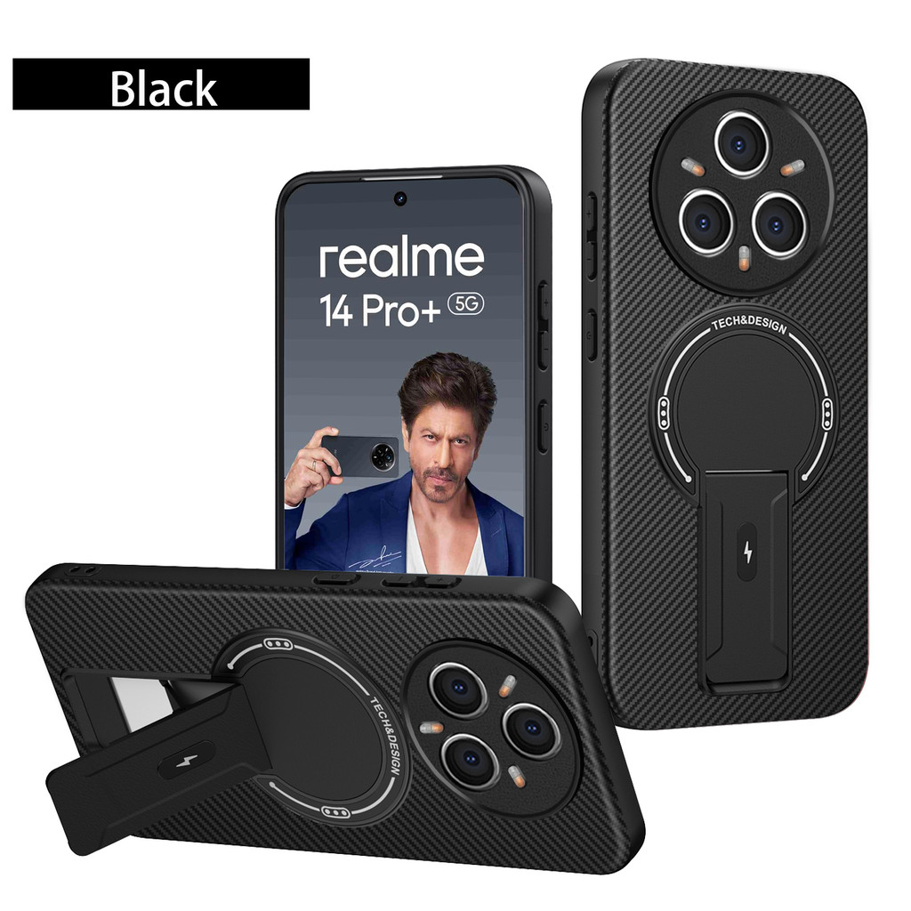 สําหรับRealme 14 Pro + กรณีRealme 14 Proเคสโทรศัพท์Realme 14 Pro Plusฝาครอบคาร์บอนไฟเบอร์Stentเคสโทร