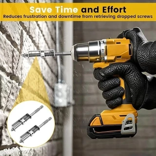 1/3/5 ชุดสกรูยึดสปริงโหลด - ตัวยึดดอกไขควงป้องกันการหล่น - DIY Home Repair สกรูสากล