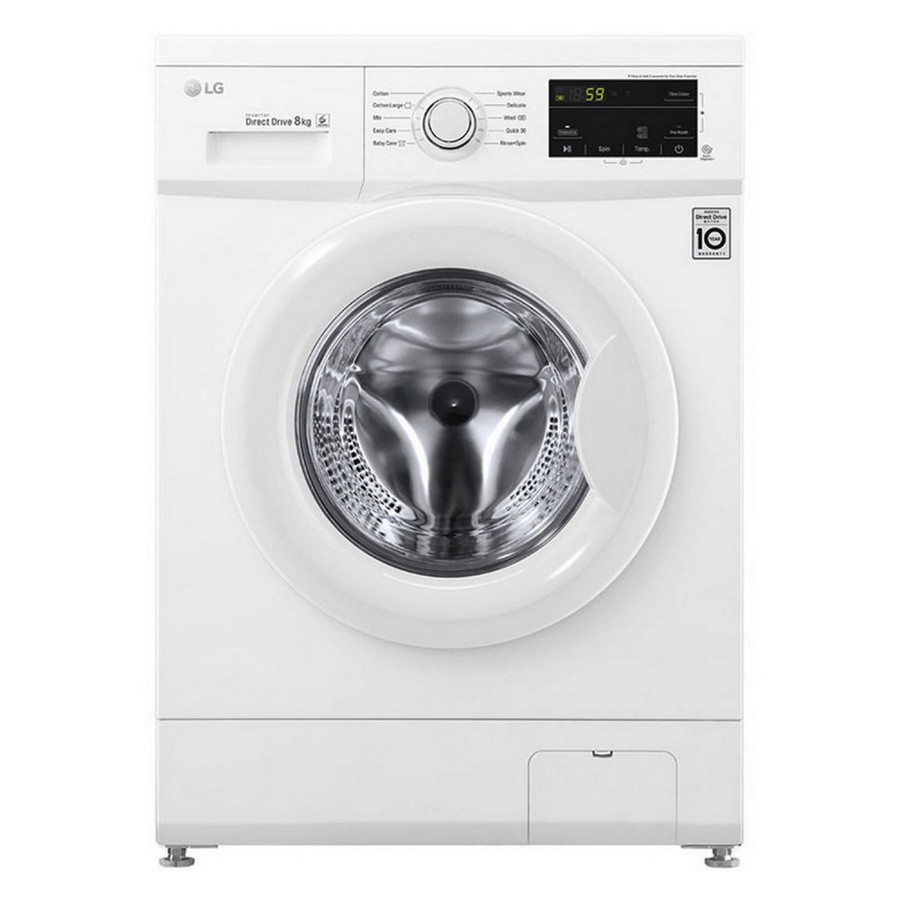 LG FM1208N6W เครื่องซักผ้าฝาหน้า