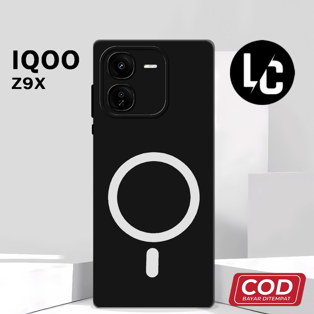 ( AQ 25 ) ยืดหยุ่นยาง Softcase สําหรับ vivo iQOO Z9x ซิลิโคน l Pro กล้อง l ล่าสุด casing l เคสสําหรั