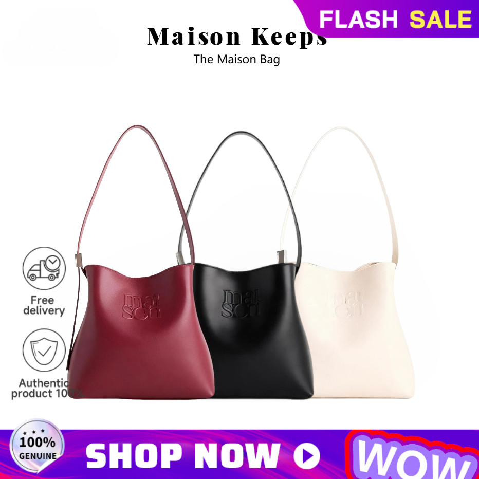 ของแท้ 100% Maisonkeeps The Maison Bag กระเป๋า กระเป๋าสะพายข้าง กระเป๋าถือ