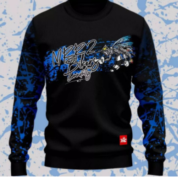 เสื้อสเวตเตอร์แขนยาวชุมชน Mrr2 Bikers