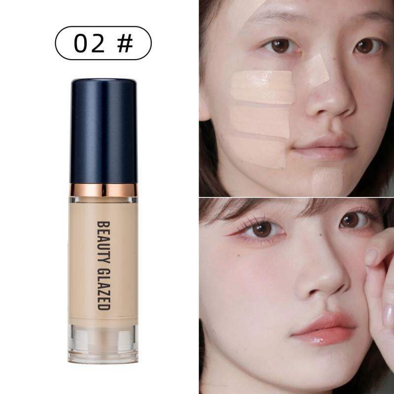 6ML Matte Hydrating Face Liquid Foundation ยาวนานไวท์เทนนิ่งและคอนซีลเลอร์ Primer ครีมแต่งหน้าเครื่อ