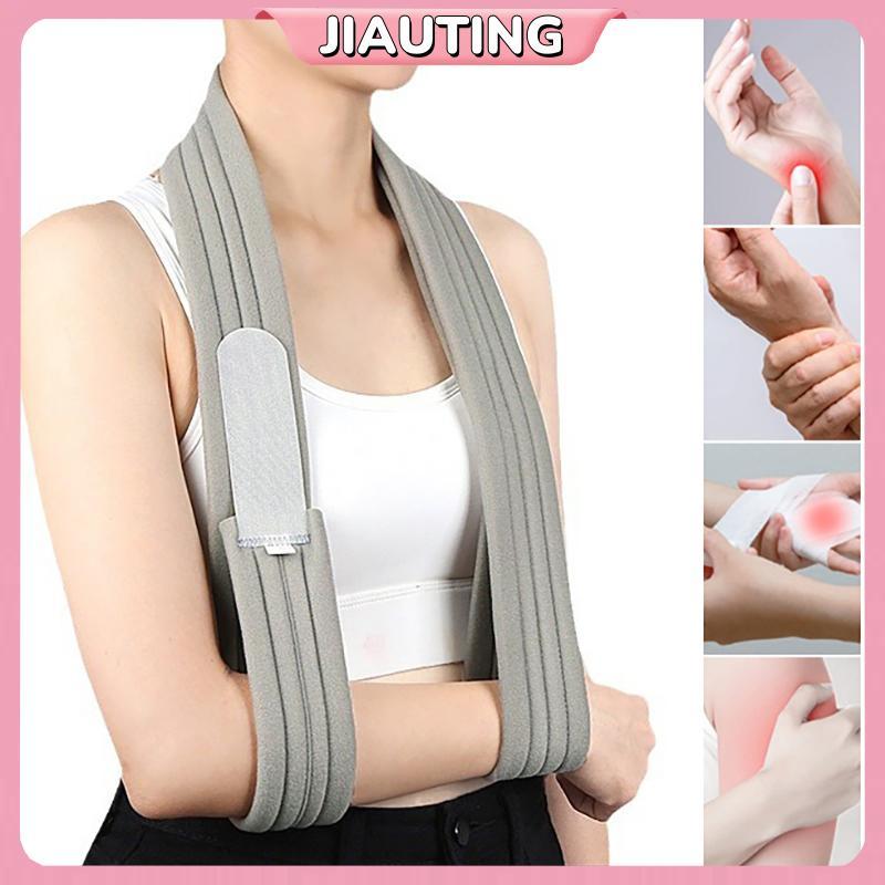 JIAUTING Joint Sprain FIXED Sling Arm Strap Adjustable Arm Sling Fracture Recovery Forearm Breathabl