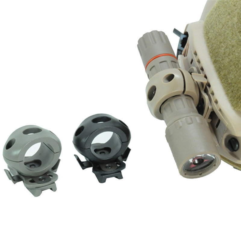 FMA Helmet flashlight holder FAST Tactical Helmet Side Flashlight Mount Helmet Accessories
