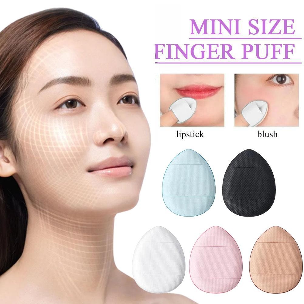 เปียกและแห้ง Thumb Mini Liquid Foundation คอนซีลเลอร์ Mini หยดเบาะพัฟขนาดเล็ก Air ปลายนิ้ว O9k9