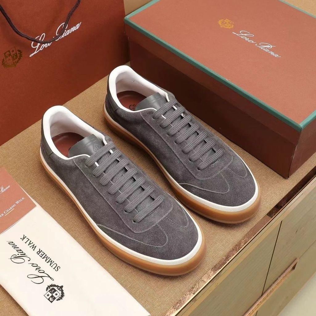 INW9 Italy*LP New casual shoes, white sneakers, genuine leather breathable sports shoes, men's train