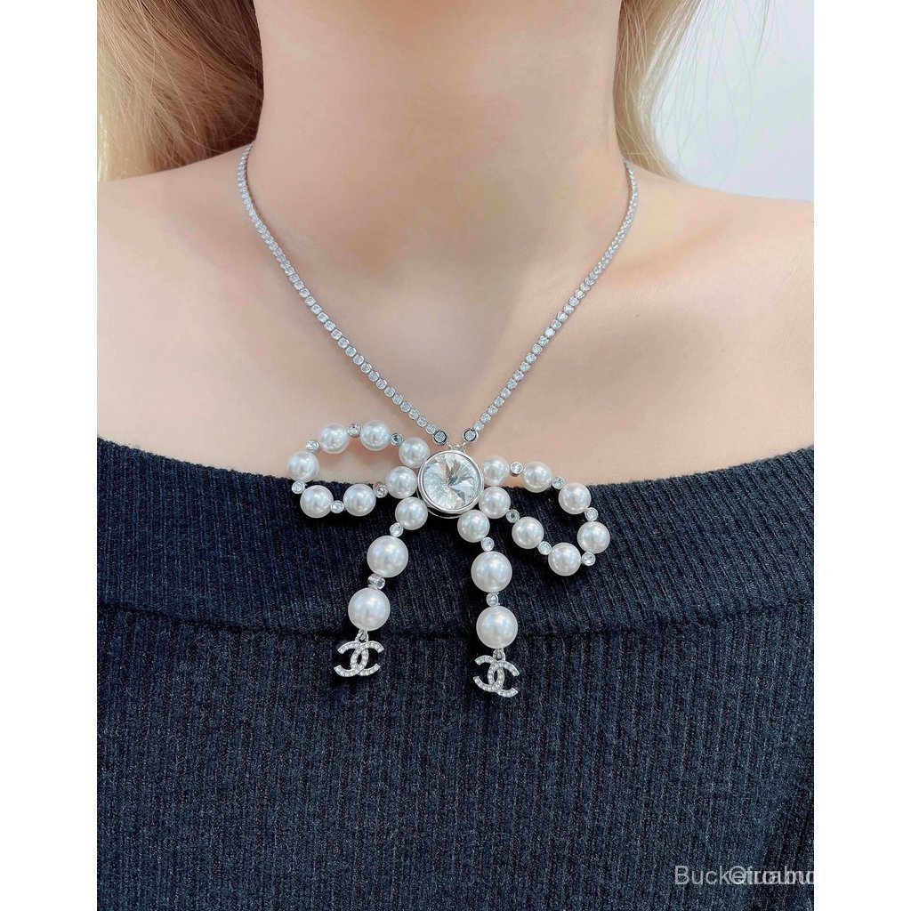 สร้อยคอ Chanel New25b Bowknot
